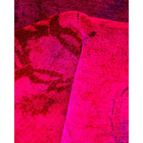 Overdyed, One-of-a-Kind Hand-Knotted Area Rug - Pink - 4' 1" x 5' 10"