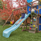 Overlook Challenge Wooden Outdoor Swing Set