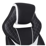 Oversite Gaming Chair in Faux Leather with Color Accents