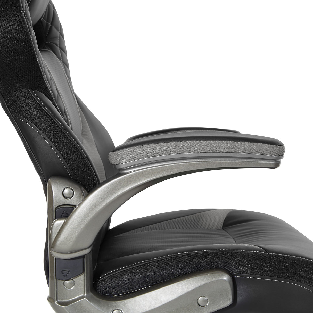 Oversite Gaming Chair in Faux Leather with Color Accents