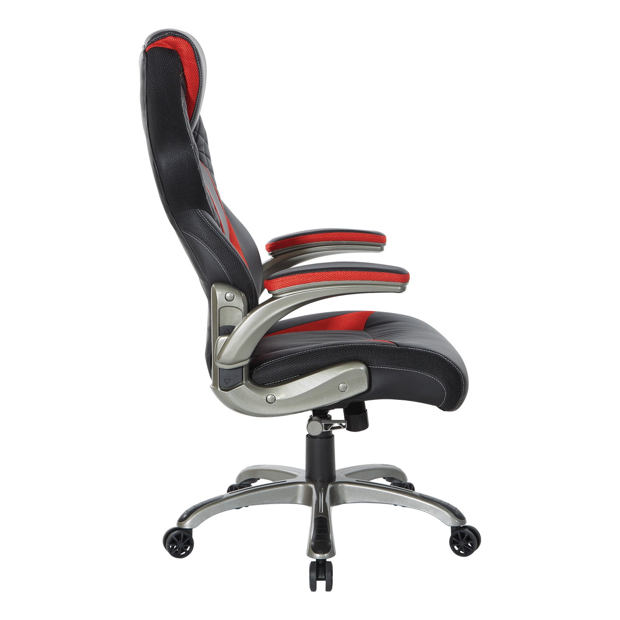 Oversite Gaming Chair in Faux Leather with Color Accents