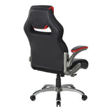 Oversite Gaming Chair in Faux Leather with Color Accents