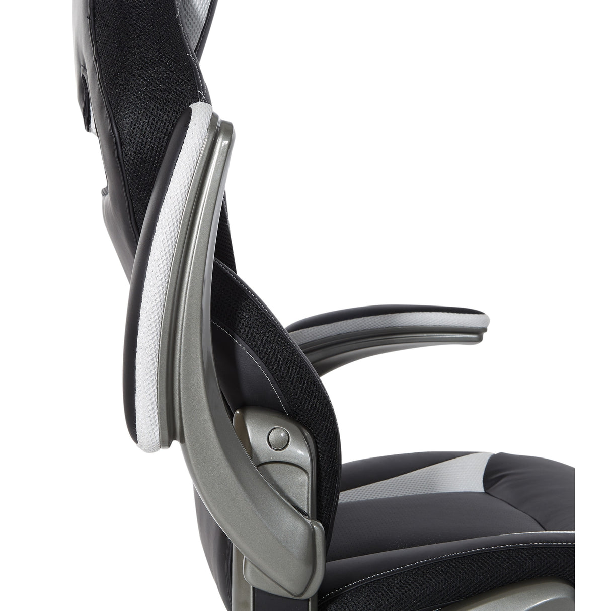 Oversite Gaming Chair in Faux Leather with Color Accents