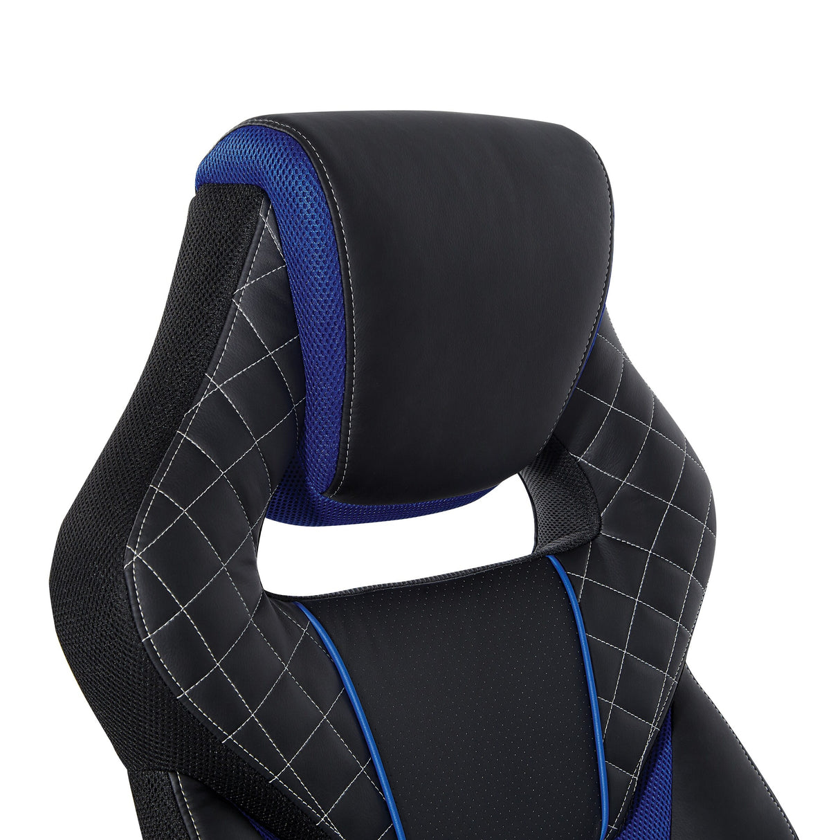 Oversite Gaming Chair in Faux Leather with Color Accents