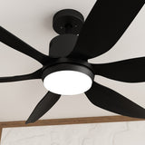 Oversized Lighting Fan 66-Inch Blade Span with Adjustable Light