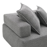 Oversized Modular L Shaped Sectional Sofa Luxury Boucle Floor Couch Set Convertible Sleeper Couch