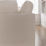 Oversized Modular Sectional Fabric Sofa Set with Reversible Chaise