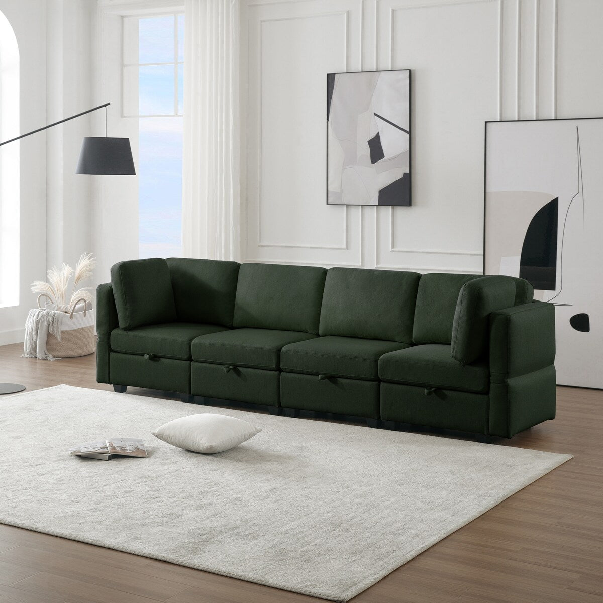 Oversized Modular Sofa Couch Modular Sectional Sofa 4 Seater Modular Couch