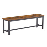 Oversized Particle Board 3 Piece Dining Table and Chair Set for 6