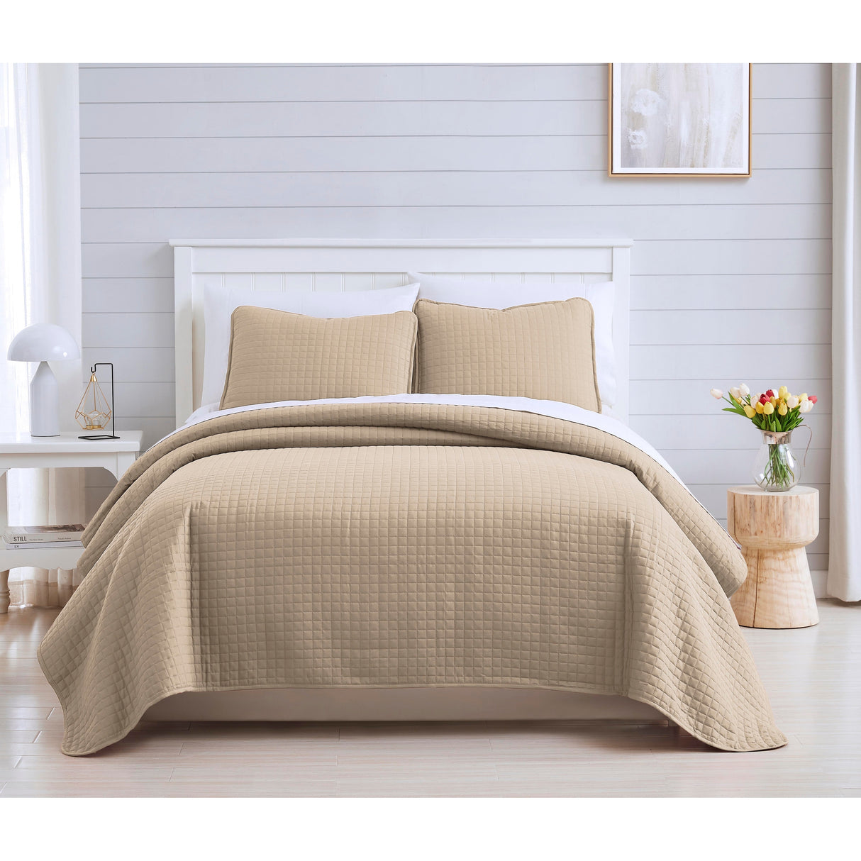 Vilano Oversized 3 piece Quilt Set by Southshore Fine Linens