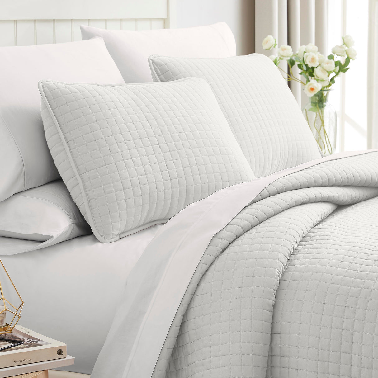 Vilano Oversized 3 piece Quilt Set by Southshore Fine Linens
