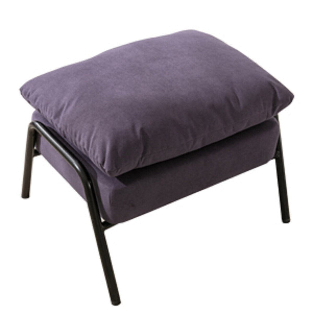 Overstuffed Accent Chair with Ottoman