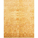 Overton Handknotted Wool Traditional Oriental Green Runner