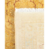 Overton Handknotted Wool Traditional Oriental Ivory Area Rug - 8' x 10'