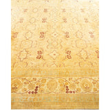 Overton Handknotted Wool Traditional Oriental Ivory Area Rug - 8' x 10'