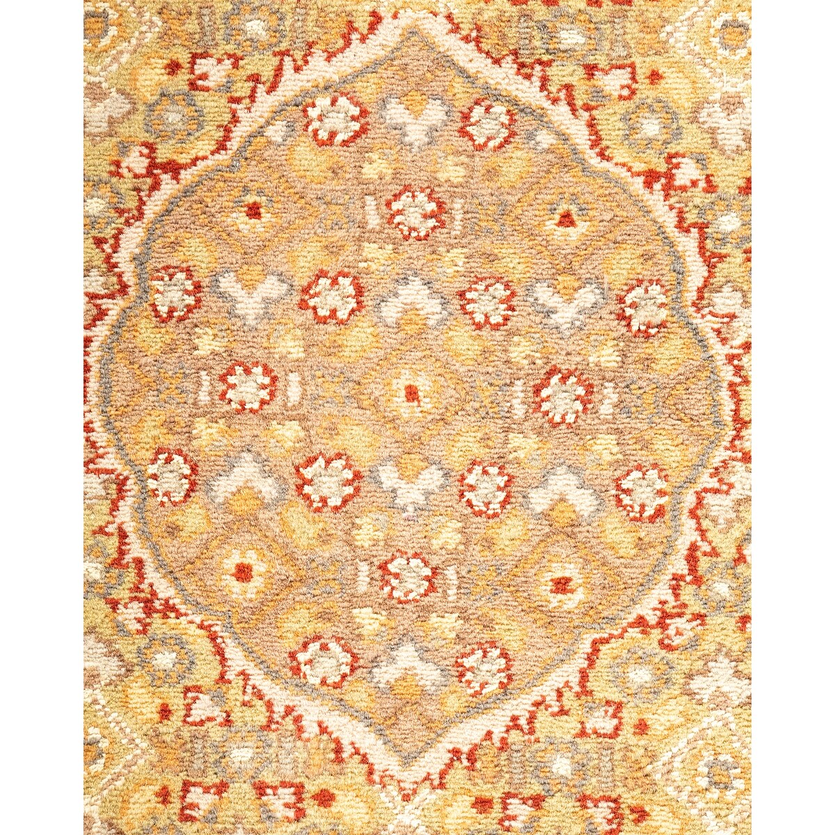Overton Hand Knotted Wool Vintage Inspired Traditional Mogul Black Area Rug - 8 x 10