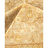 Overton Hand Knotted Wool Vintage Inspired Traditional Mogul Ivory Area Rug - 8 x 10