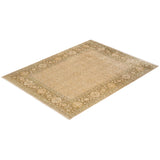 Overton Hand Knotted Wool Vintage Inspired Traditional Mogul Ivory Area Rug - 8 x 10