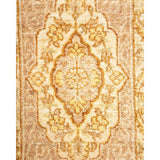 Overton Hand Knotted Wool Vintage Inspired Traditional Mogul Ivory Area Rug - 8 x 10