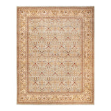Overton Hand Knotted Wool Vintage Inspired Traditional Mogul Ivory Area Rug - 8 x 10