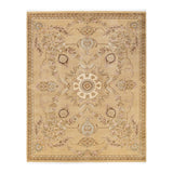 Overton Hand Knotted Wool Vintage Inspired Traditional Mogul Ivory Area Rug - 8 x 10