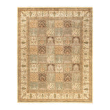 Overton Hand Knotted Wool Vintage Inspired Traditional Mogul Ivory Area Rug - 8 x 10