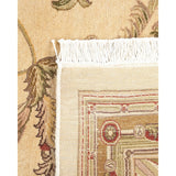 Overton Hand Knotted Wool Vintage Inspired Traditional Mogul Ivory Area Rug - 8 x 10
