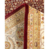 Overton Hand Knotted Wool Vintage Inspired Traditional Mogul Red Area Rug - 8 x 10