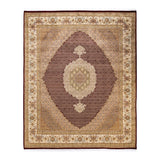 Overton Hand Knotted Wool Vintage Inspired Traditional Mogul Red Area Rug - 8 x 10