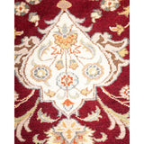 Overton Hand Knotted Wool Vintage Inspired Traditional Mogul Red Area Rug - 8 x 10