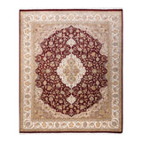 Overton Hand Knotted Wool Vintage Inspired Traditional Mogul Red Area Rug - 8 x 10
