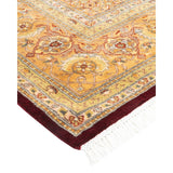 Overton Hand Knotted Wool Vintage Inspired Traditional Mogul Red Area Rug - 8 x 10