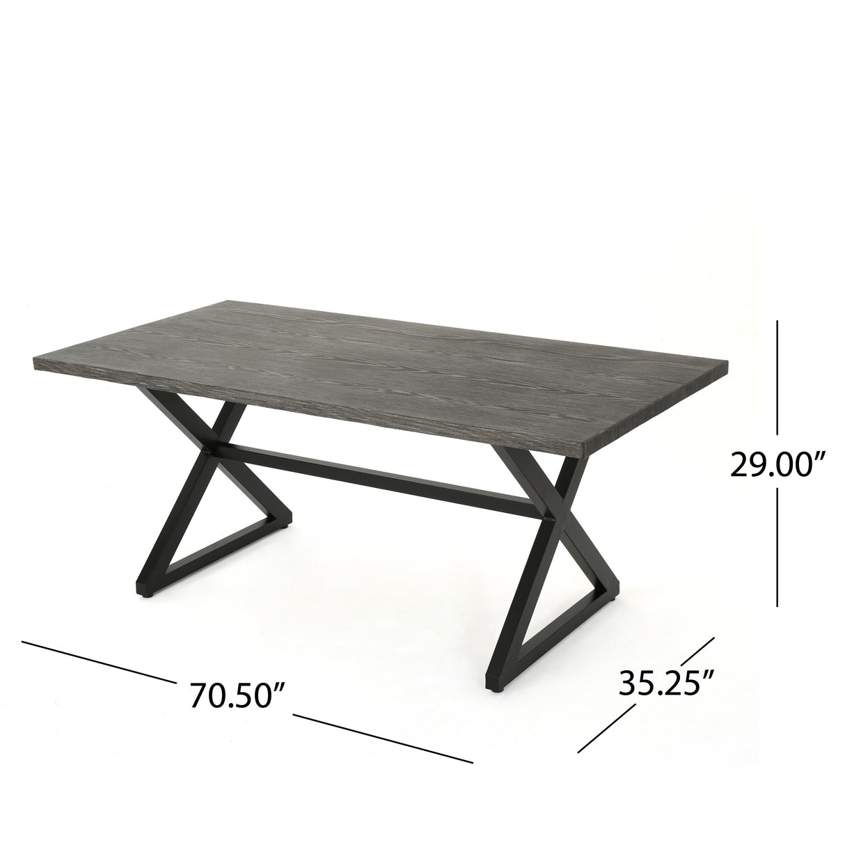 Owen Aluminum Wicker Outdoor 6-piece Dining Set by Christopher Knight Home