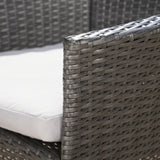 Owen Aluminum Wicker Outdoor 6-piece Dining Set by Christopher Knight Home