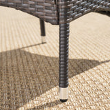 Owen Aluminum Wicker Outdoor 6-piece Dining Set by Christopher Knight Home