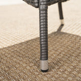 Owen Aluminum Wicker Outdoor 6-piece Dining Set by Christopher Knight Home