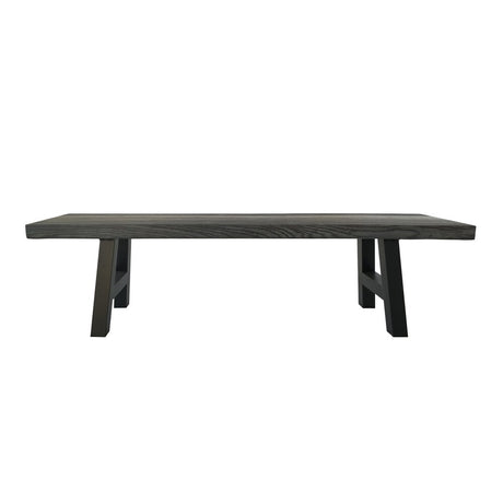 Ozias Rectangle Concrete Picnic Dining Bench by Christopher Knight Home