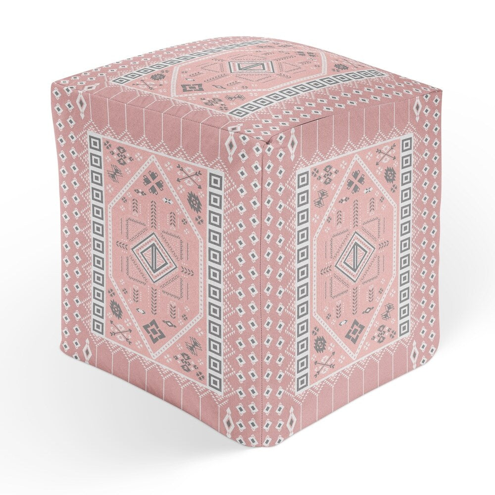 PAC PINK Square Pouf By Kavka Designs