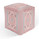 PAC PINK Square Pouf By Kavka Designs