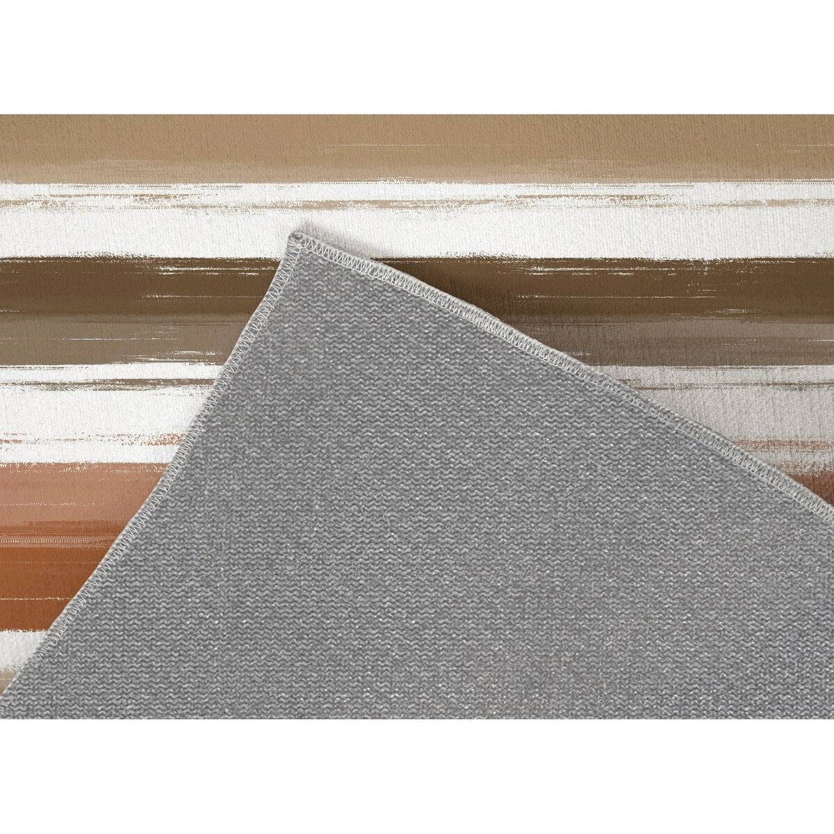 PAINTED STRIPES TERRACOTTA Outdoor Rug By Kavka Designs