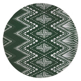 PALM CHEVRON GREEN Laundry Mat By Kavka Designs
