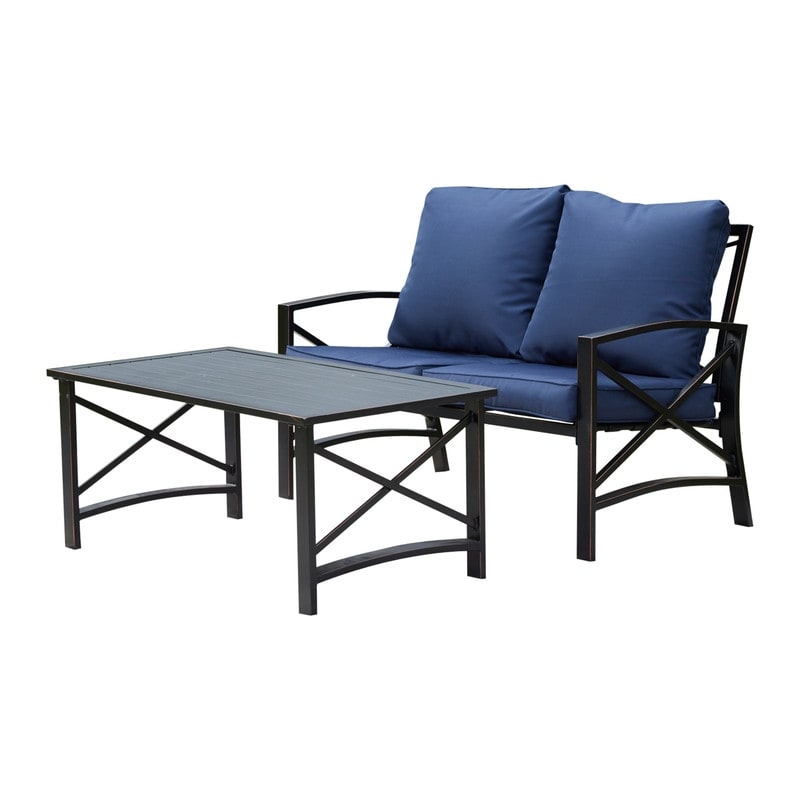 PATIO FESTIVAL 4-Person Outdoor Conversation Set with Cushions