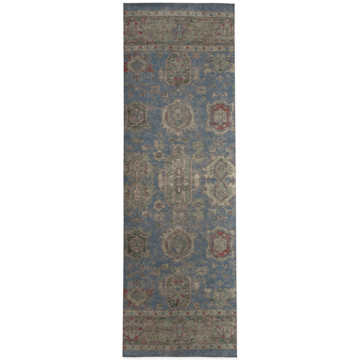 PESHAWAR LIGHT BLUE Kitchen Runner By Kavka Designs