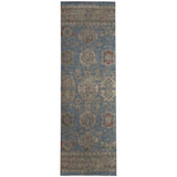 PESHAWAR LIGHT BLUE Kitchen Runner By Kavka Designs