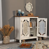 PHI VILLA 2-Door Buffet & Sideboard Accent Storage Cabinet
