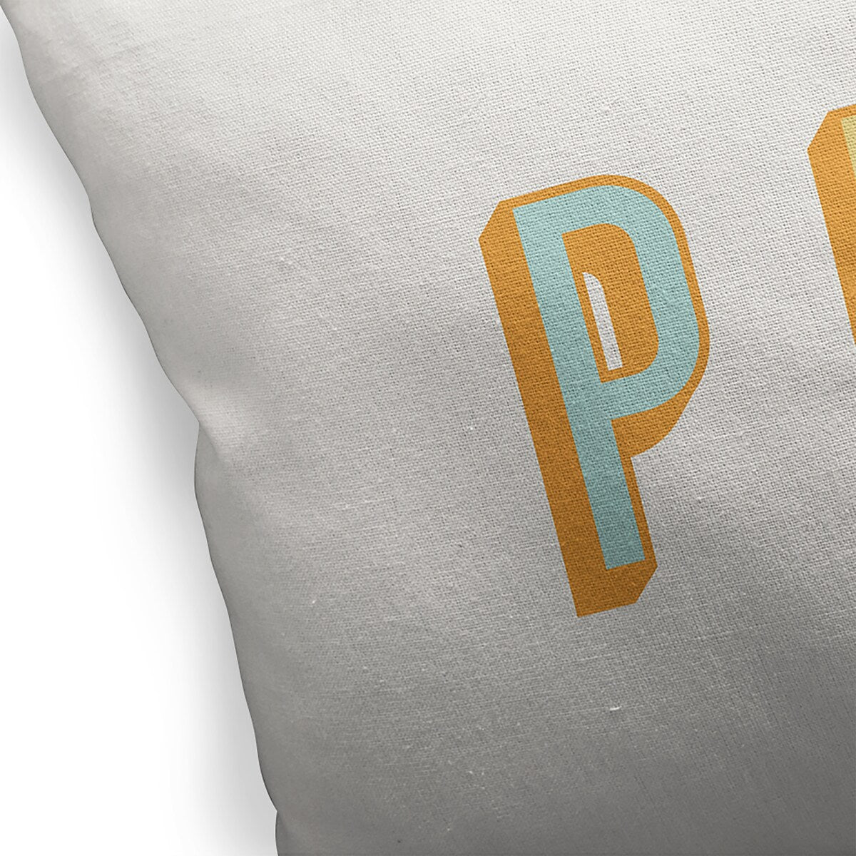 PLAY ALL DAY TAN Accent Pillow by Kavka Designs