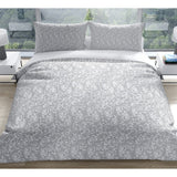 PLUMERIA GREY Pillow Case By Kavka Designs