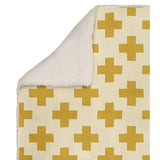 PLUS GOLD Sherpa Comforter