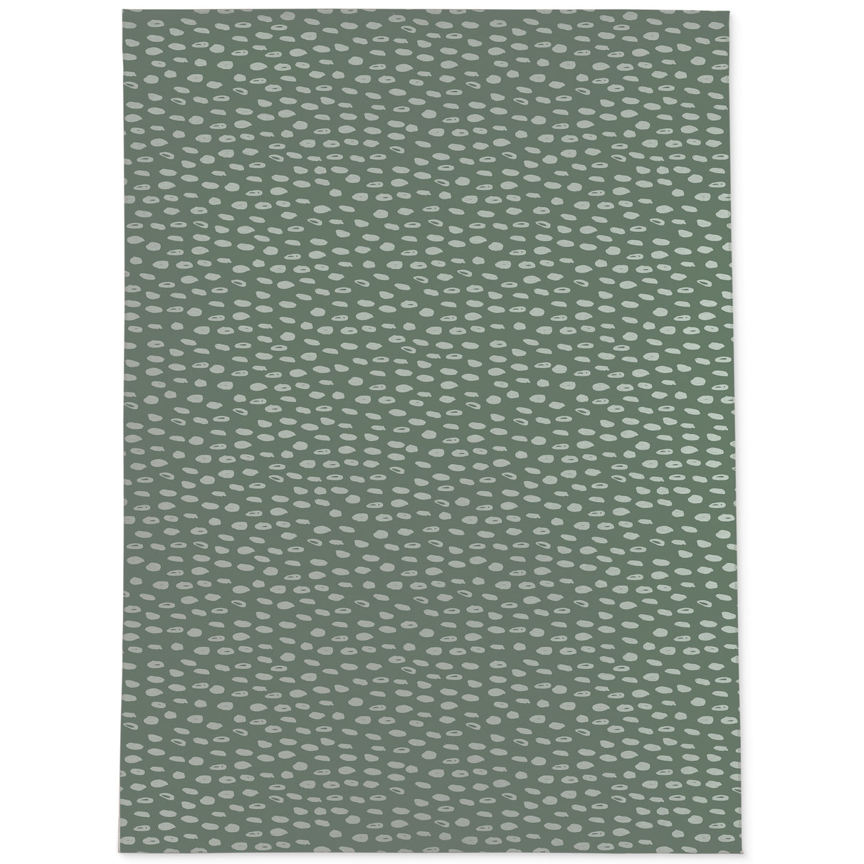POLKA DOT ABSTRACT SAGE Area Rug By Kavka Designs