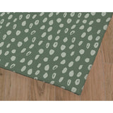 POLKA DOT ABSTRACT SAGE Area Rug By Kavka Designs